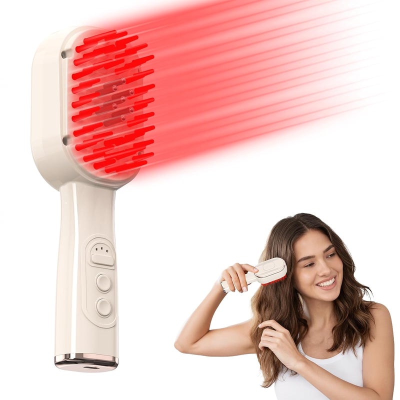Verfubo Laser Therapy Hair Growth Comb, Red Light Therapy for Hair Growth, Electric Scalp Massager for Healthier Hair - Image 1
